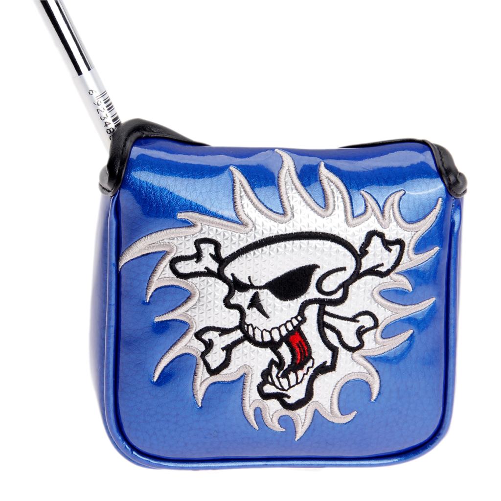 Golf putter head cover passer for alle mallet stil puttere magnetisk lukking firkantet form golf putter head headcovers