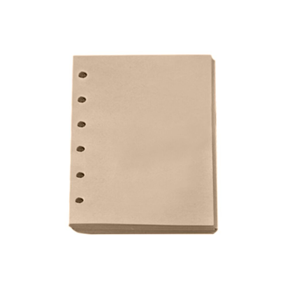 80sheets A6 Notebook Inner Pages Notepad Spiral Filler Paper Fichario the Office School Vintage Retro Kraft Paper