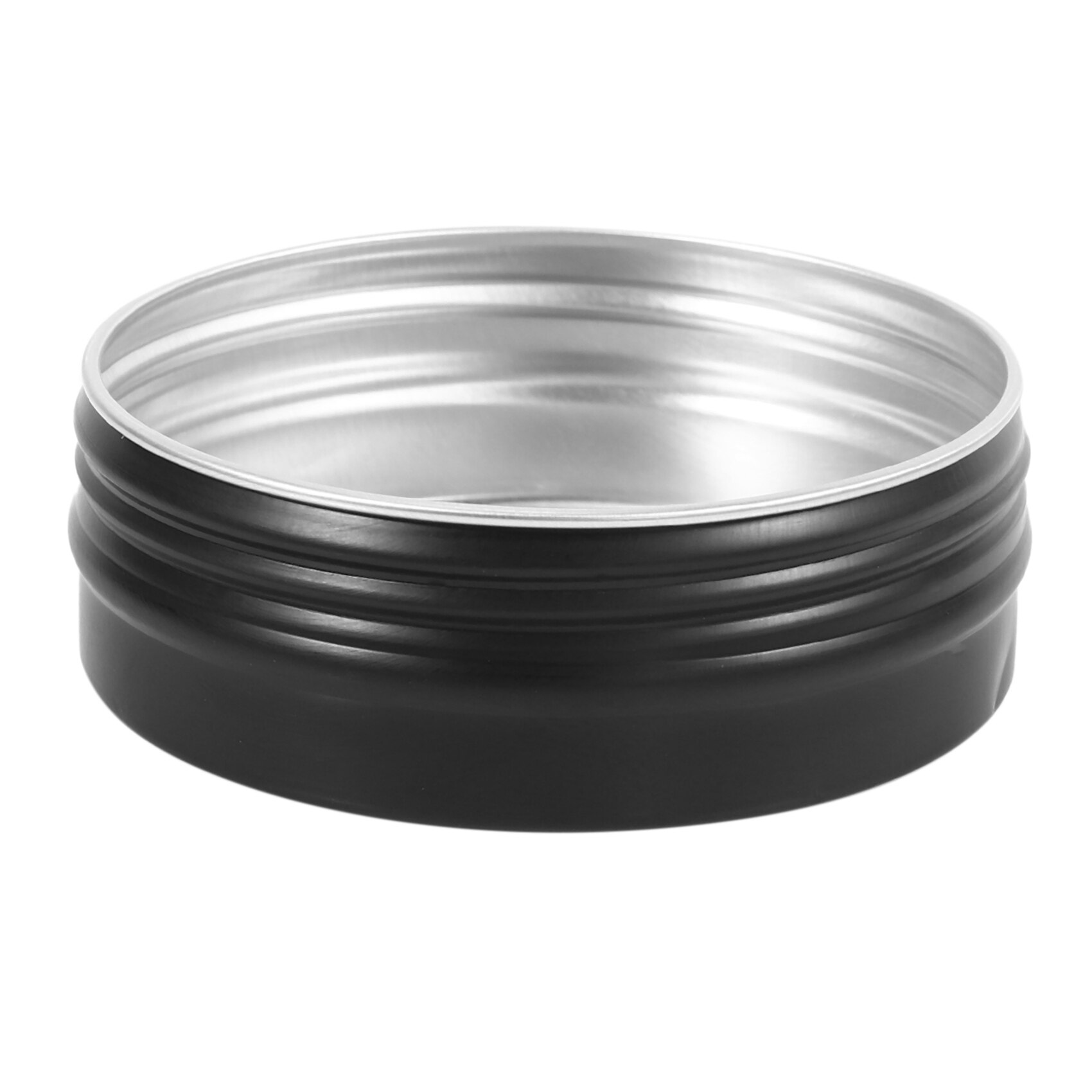 Aluminum Tin Cans - 24 Pack 2Oz / 60G Round Metal Container Screw Top Cans Cosmetic Sample Containers Candle Travel Tins