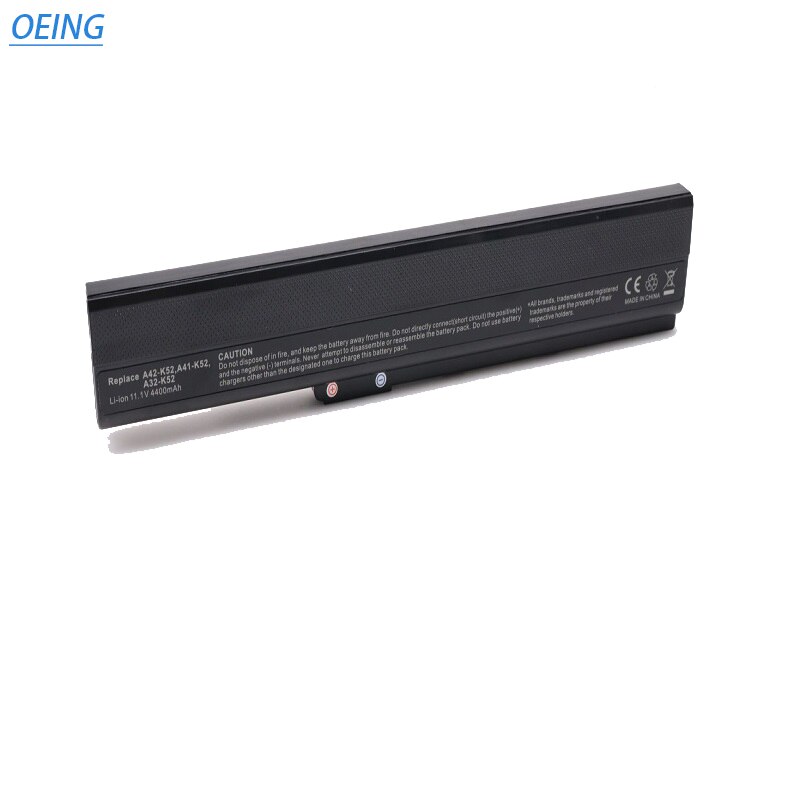 Batería de portátil para Asus A52 A52J A52F A52JB A52JK A52JR K42 K42F K42JB K42JK K52F K52J A31-K52 A32-K52 A41-K52, novedad de 9600