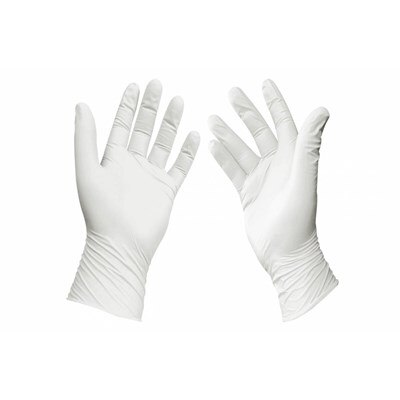 100 stuks wegwerphandschoenen van latex voor schoonmaakwerk, vingerhandschoenen van latex, beschermende handschoenen voor thuis, voedselveiligheid, transparante handschoenen