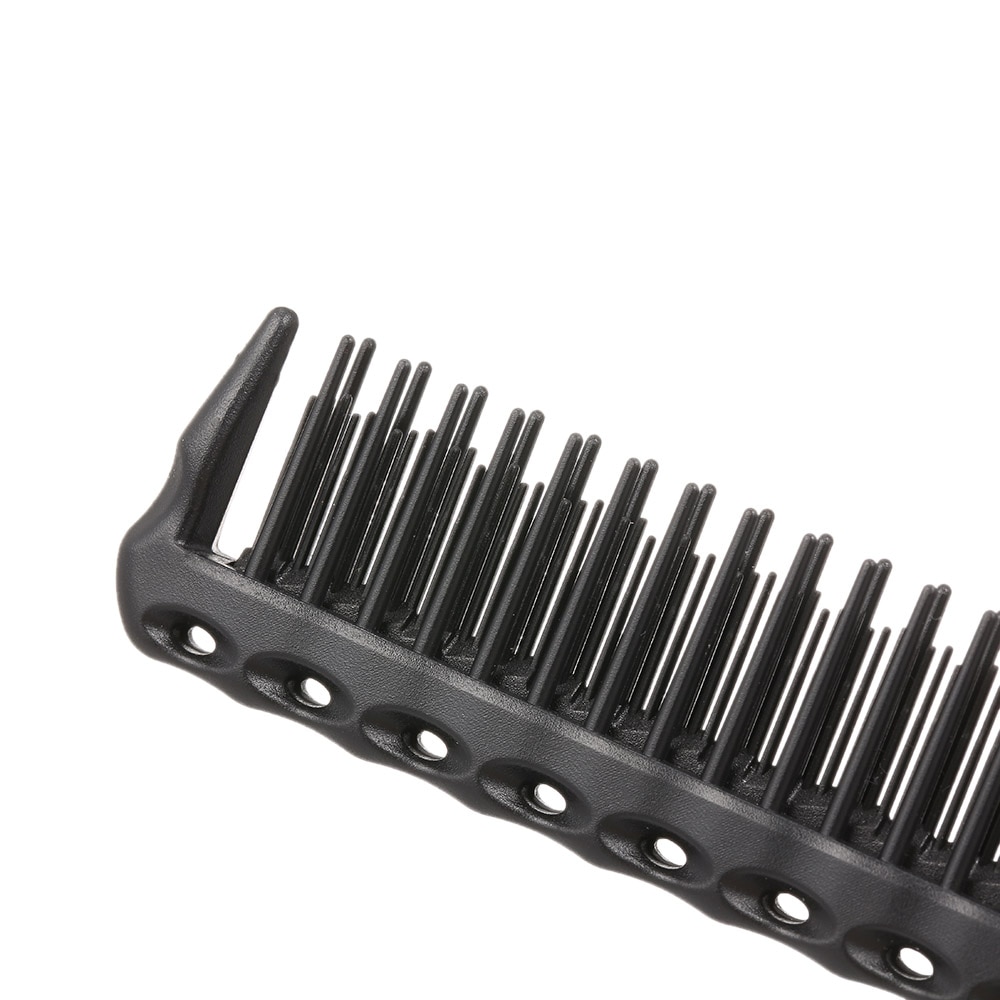 3-Row Teeth Teasing Comb Detangling Brush Rat Tail Comb Adding Volume Back Coming Hairdressing Combs