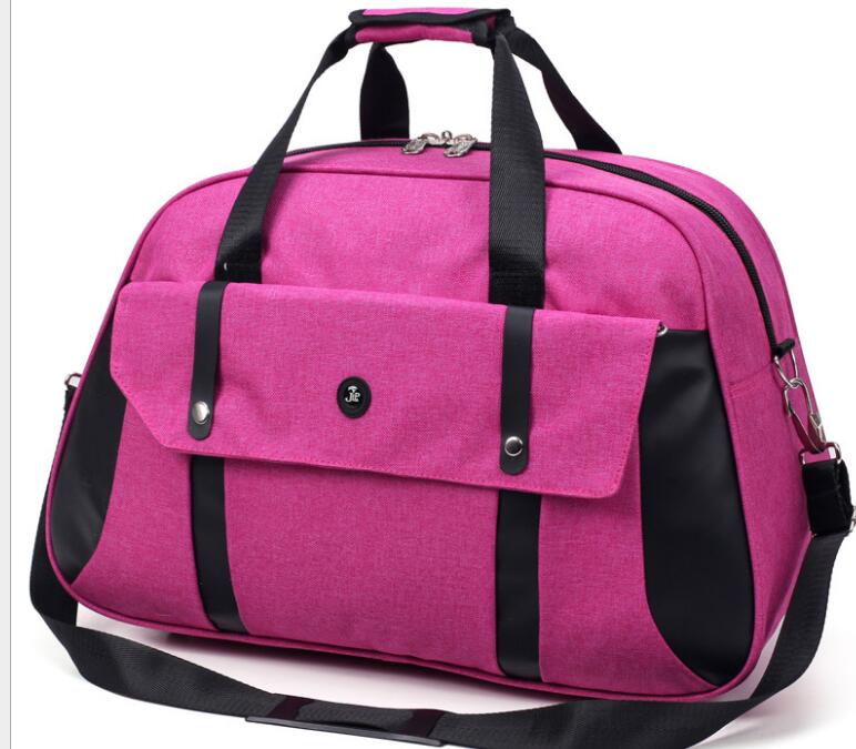 2019 homens e mulheres, saco de viagem portátil moda bagagem saco 4 cores disponíveis: Rosa