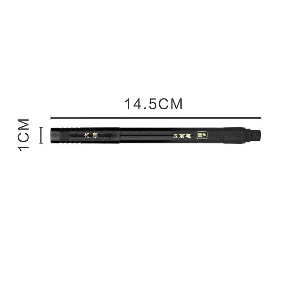 Pluma de caligrafía pluma de mano plumas para caligrafía pincel plumas para caligrafía marcadores y plumas para escribir bolígrafos de tinta negra marcador de arte Oficina escuela tinta
