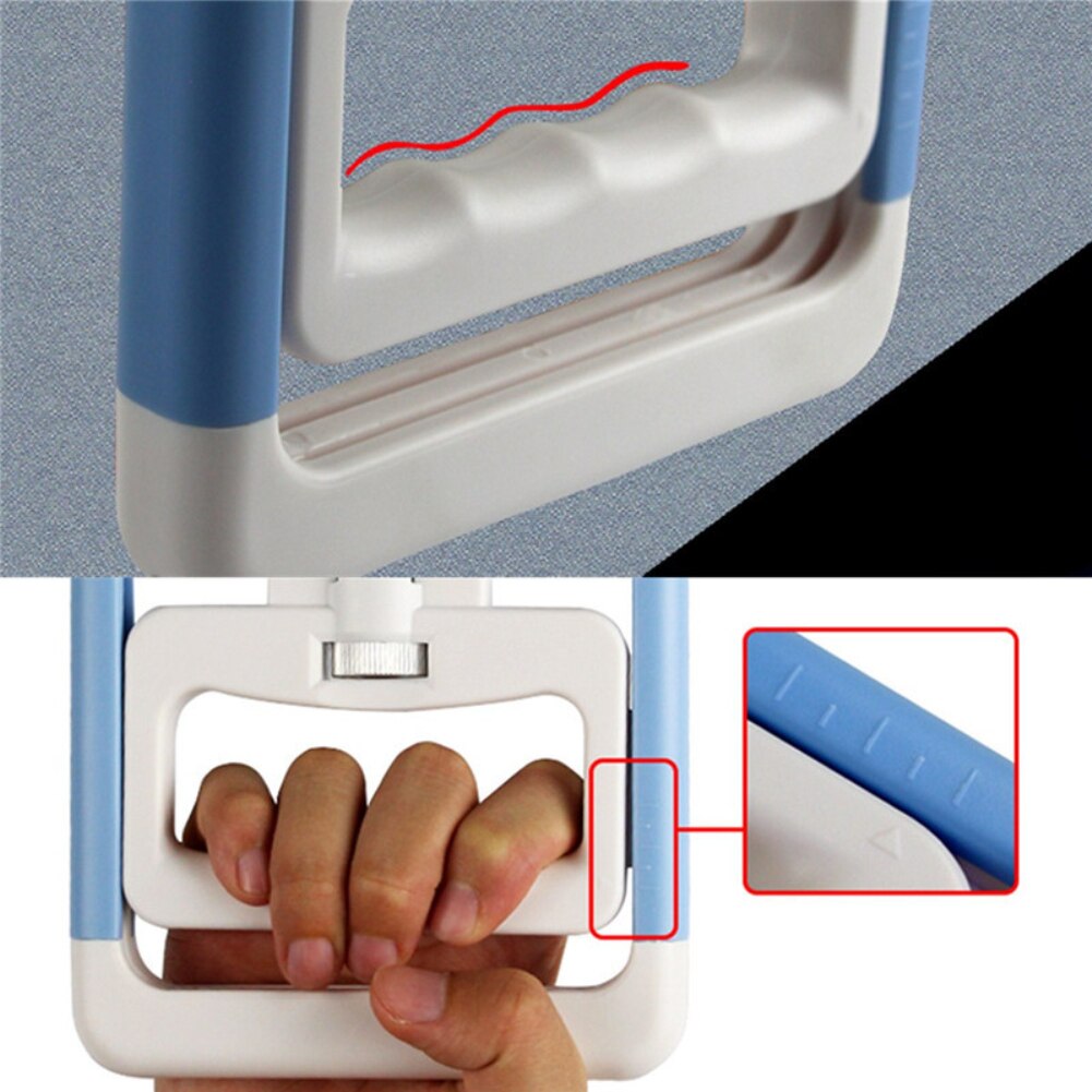 Dinamómetro Digital ajustable de 198lb/90kg con pantalla LCD electrónica y empuñadura manual, medidor de medición de fuerza, captura automática, herramienta de Fitness portátil
