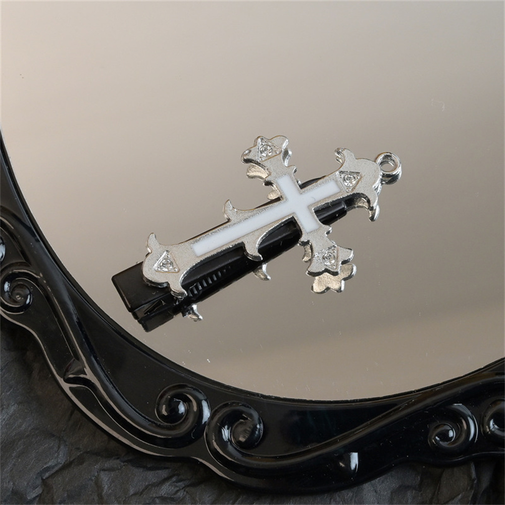 Moda strass flor-forma cruz hairpin retro gótico m... – Grandado, image size:1000x1000