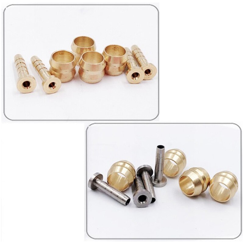 Bh90 fiets remleiding mtb hydraulische schijfrem buis 2.5m connector insert olijf set