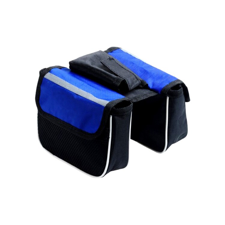 Fietstas mountainbike voortas bovenbuis tas zadeltas dwarsdrager tas mobiele telefoon voortas fietsaccessoires uitrusting