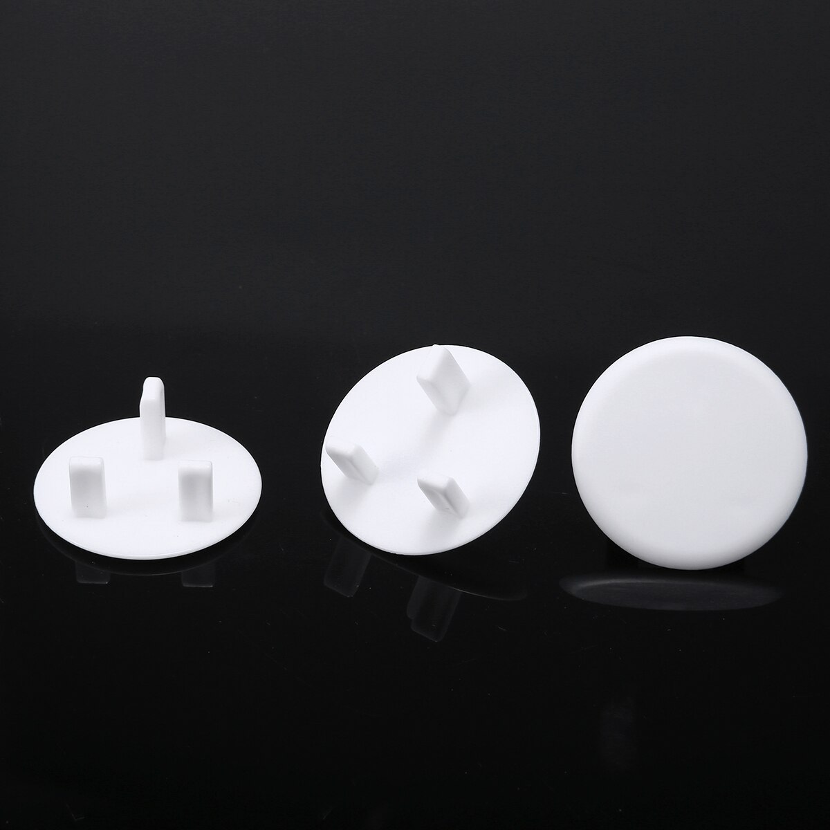 20Pcs Plug Socket Covers Baby Proof Child Safety Protector Guard Anti Electric Plug Guard Cover Caps for UK 3 Pin Sockets