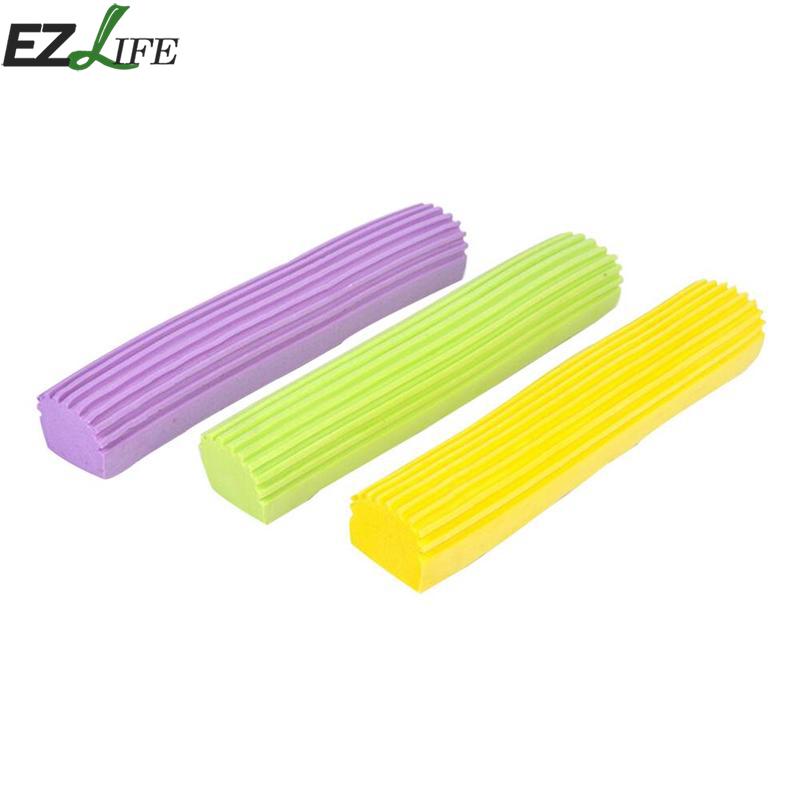 Fregona de limpieza doméstica de Color aleatorio, 1 Uds., cabeza mopa de esponja PVA, cabeza de espuma absorbente superior, mopa de goma