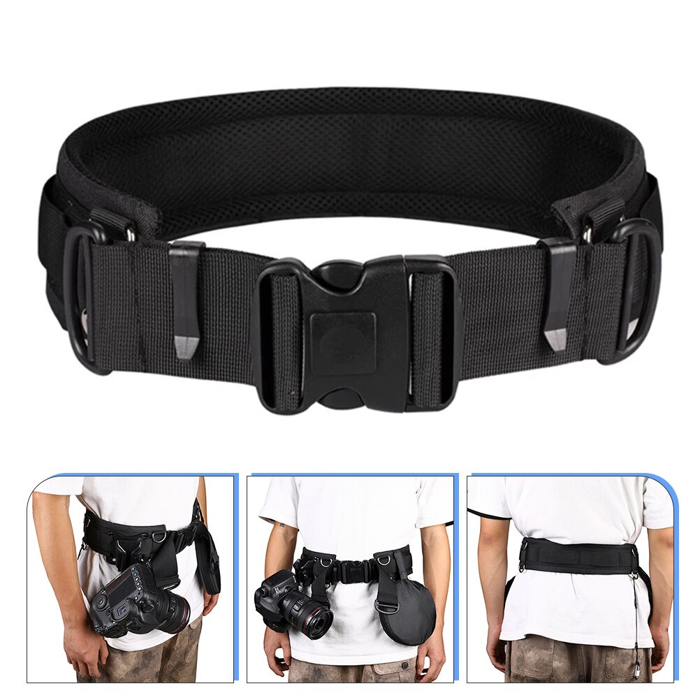 Camera Waist Belt Photography Travel Nylon Outdoor Camera Waist Strap Camera Fasten Belt Camera Strap
