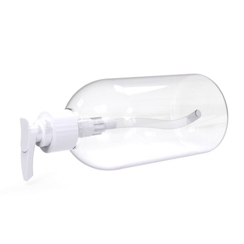 300/500/1000ML Klar Presse Pumpen Leere Flasche Nachfüllbare Shampoo Dusche Gel Spender Hautpflege Werkzeug Nachfüllbar flaschen TK-ing