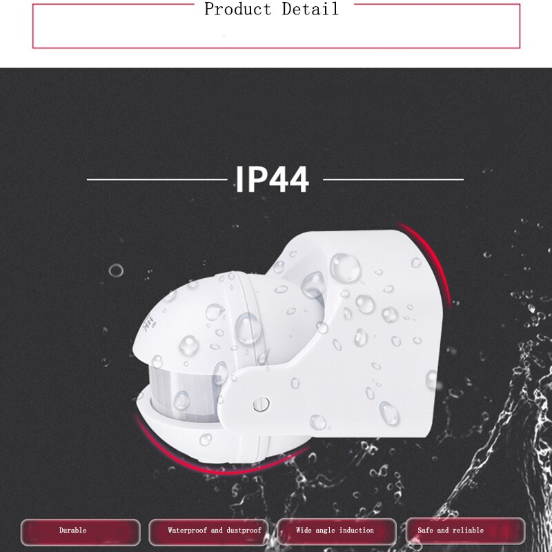 Human Body Infrared Sensor Switch Sensor Intelligent Time Delay Light Control Adjustable Home Sensor