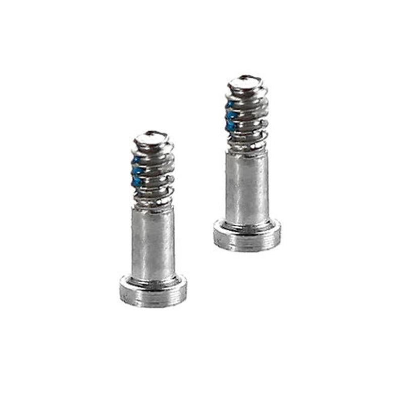 50 Pièces/ensemble Blanc Argenté Pour 6 Génération 4.7 Écran à Cinq branches Vis Queue Couverture D'étoile De Fond Vissé À Vis Arrière B3X3