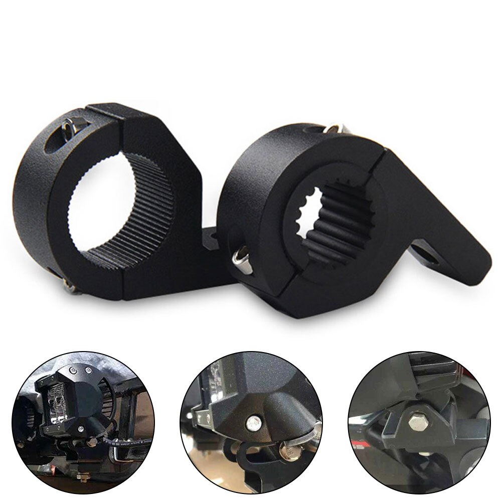30mm Universal Clamp Fog Light Spotlight Mount Driving Bracket Motorcycle