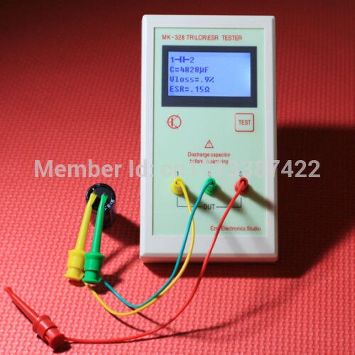 MK-328 TR LCR ESR Tester transistor inductance capacitance resistance ESR meter
