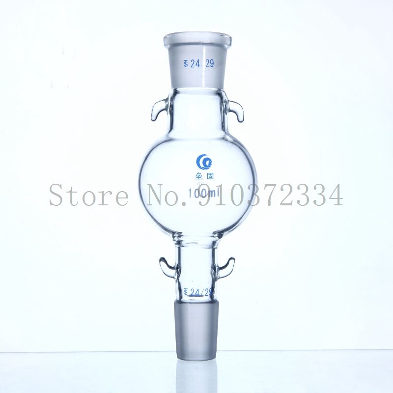 1pcs 50ml To 2000ml Lab Glass Chromatography Solvent Reservoir Cushion Ball, Glass Column Storage Liquid Flask