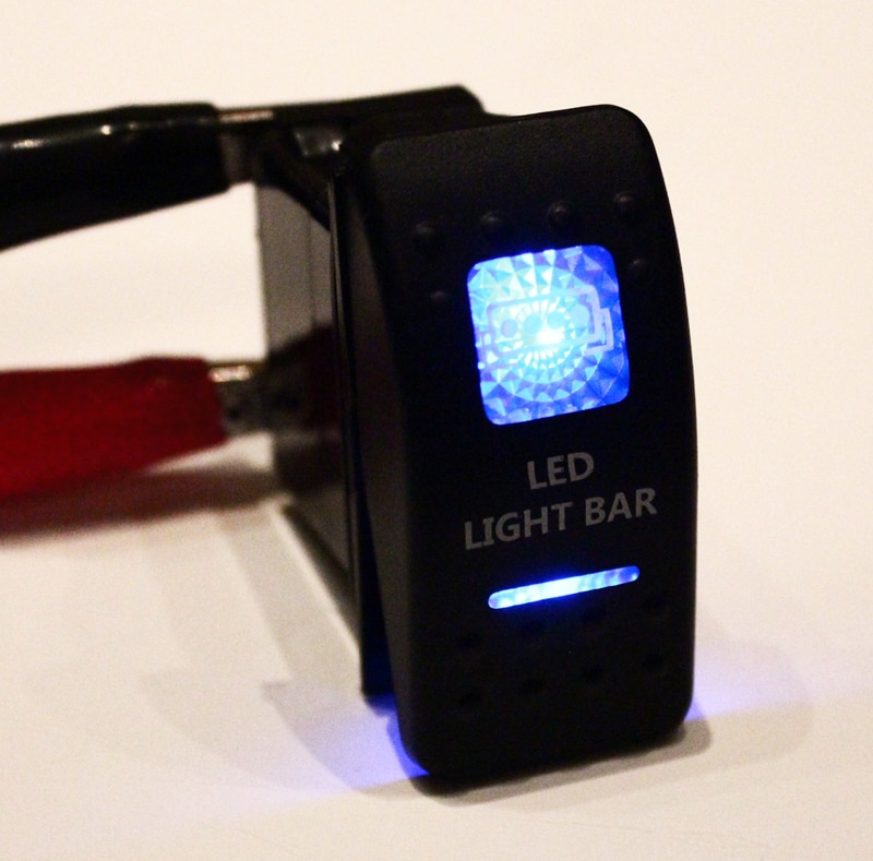 Blue Cap Waterproof Car Boat Rocker Switch COVER ONLY for Carling ARB Narva Style Size . See Other Listings For Switches