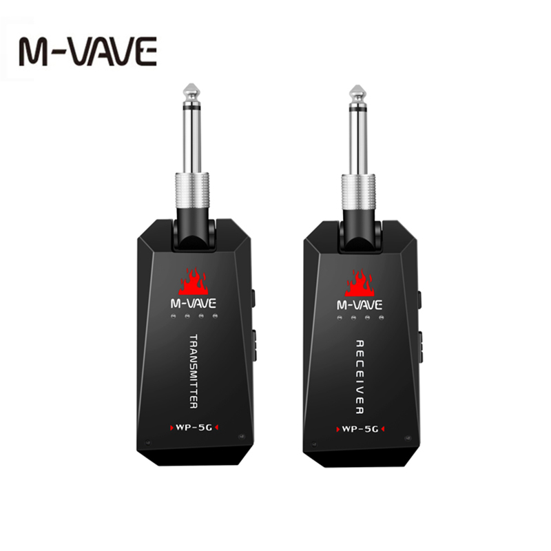 M-VAVE 5,8 G Gitarre Wireless Sender Empfänger Audio Digital Wireless Gitarre System 30M Übertragung für Gitarre Bass Stereo