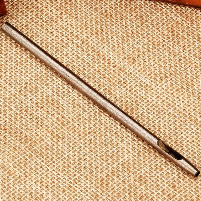 Perforadora de cuero para manualidades, herramientas de perforación de bricolaje, papel de acero, costura de billetera de cuero, perforadora de cinturón, cortador hueco 1/1.5/2/2.5/3/4/5mm: 2mm