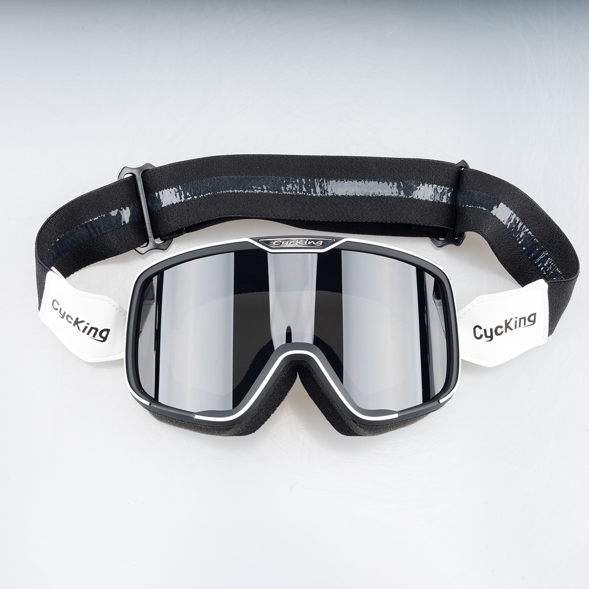 Motorcycle Helmet Goggles Retro Goggles Battery Car Windshield Glasses Motorcycle Riding Wind and Sandproof: Orange