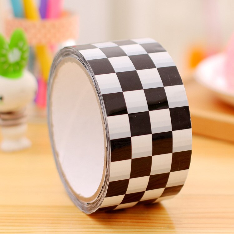 DIY handmade decorative tape Black and white element tape large roll length, notebook, photo album home lace decoration: B