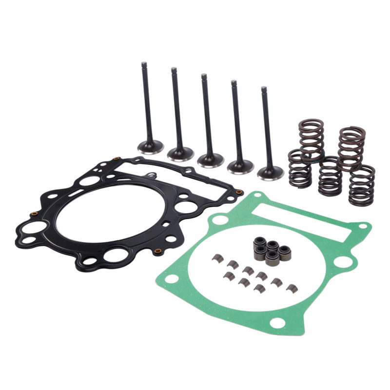 Moto de la motocicleta tapa cilíndrica Junta sello de válvula de escape Kit para YAMAHA Raptor 660R YFM660R 4X4 2001-2005