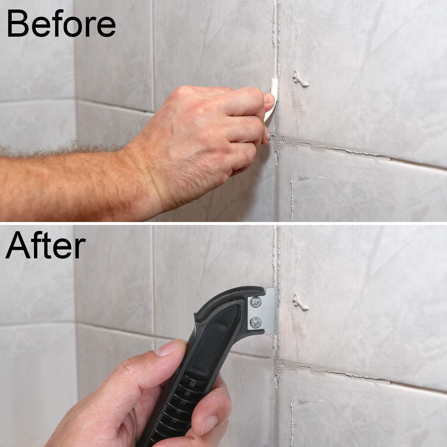 Tile Grout Remover Angled Tile Grout Saw for Quick Grout Removal Tile Cleaning 5.7in