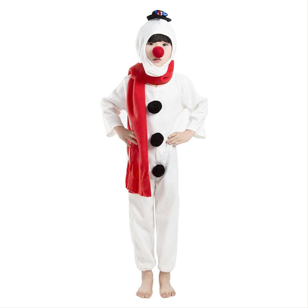 Kerst Sneeuwpop Kostuum Voor Kinderen Fancy Sneeuwpop Kleding Volledige Pak Carnaval Kostuum