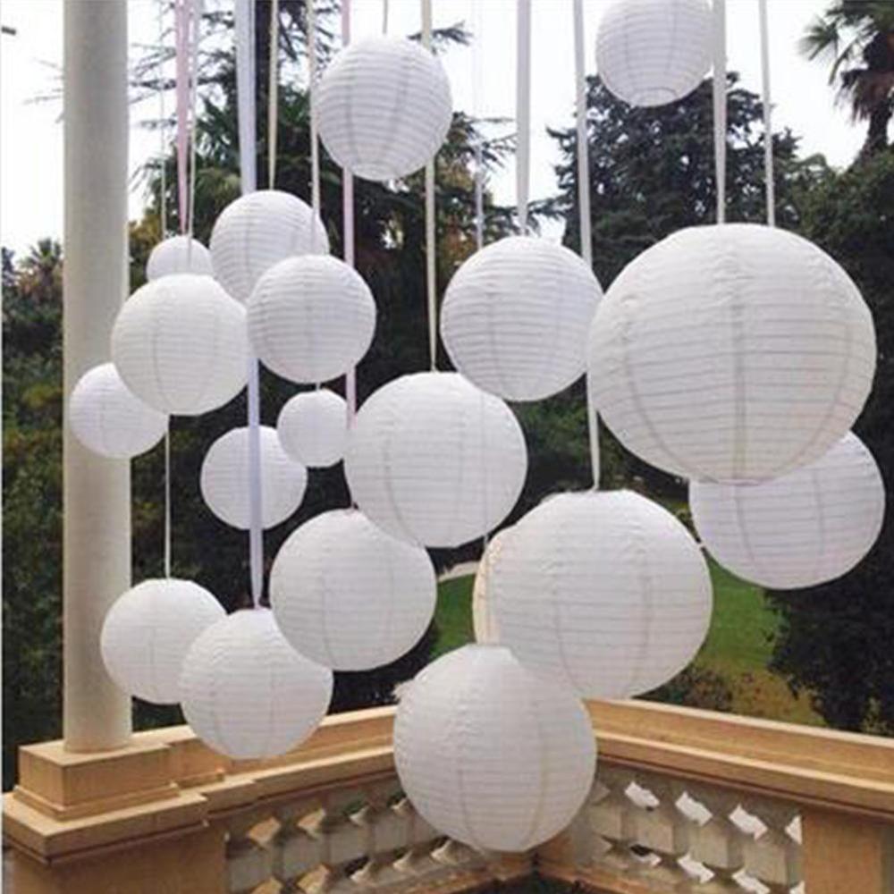 Lanterne LED solaire chinoise imperméable, 30cm, boule de Lampion, décoration d'anniversaire et de mariage, fournitures de suspendues, artisanat léger, DIY bricolage K4C2