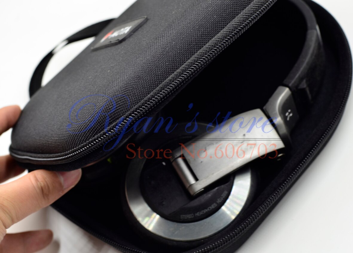 Defean black Hard Carry Case Box Bag For Parrot Zik 1.0 2.0 3.0 Bluetooth Wireless Noise Canceling Headphone