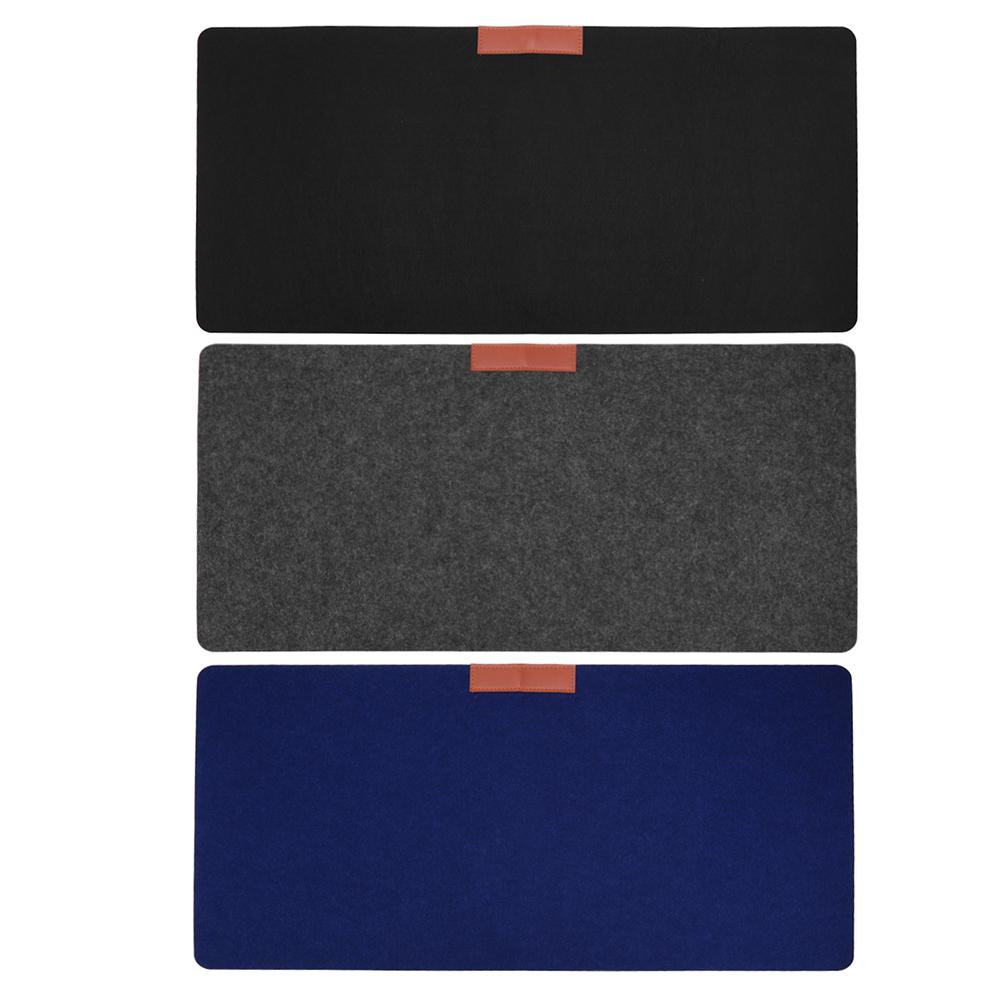 Große Büro Computer Schreibtisch Matte Moderne Tisch Tastatur Maus Pad Wollfilz Laptop Kissen Schreibtisch Matte Gamer Mauspad Matte Neue