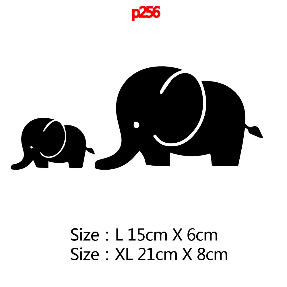 Leuke Olifant Laptop Stickers Decals Laptop Beschermende Volledige Cover Skin Decoratie