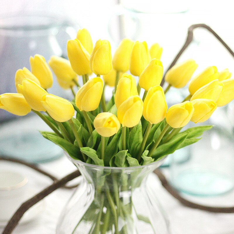 2 bundel retro thee rozen bruid boeket kunstbloemen (licht paars) - Cadeaus & gadgets kopen? | Korting tot 25