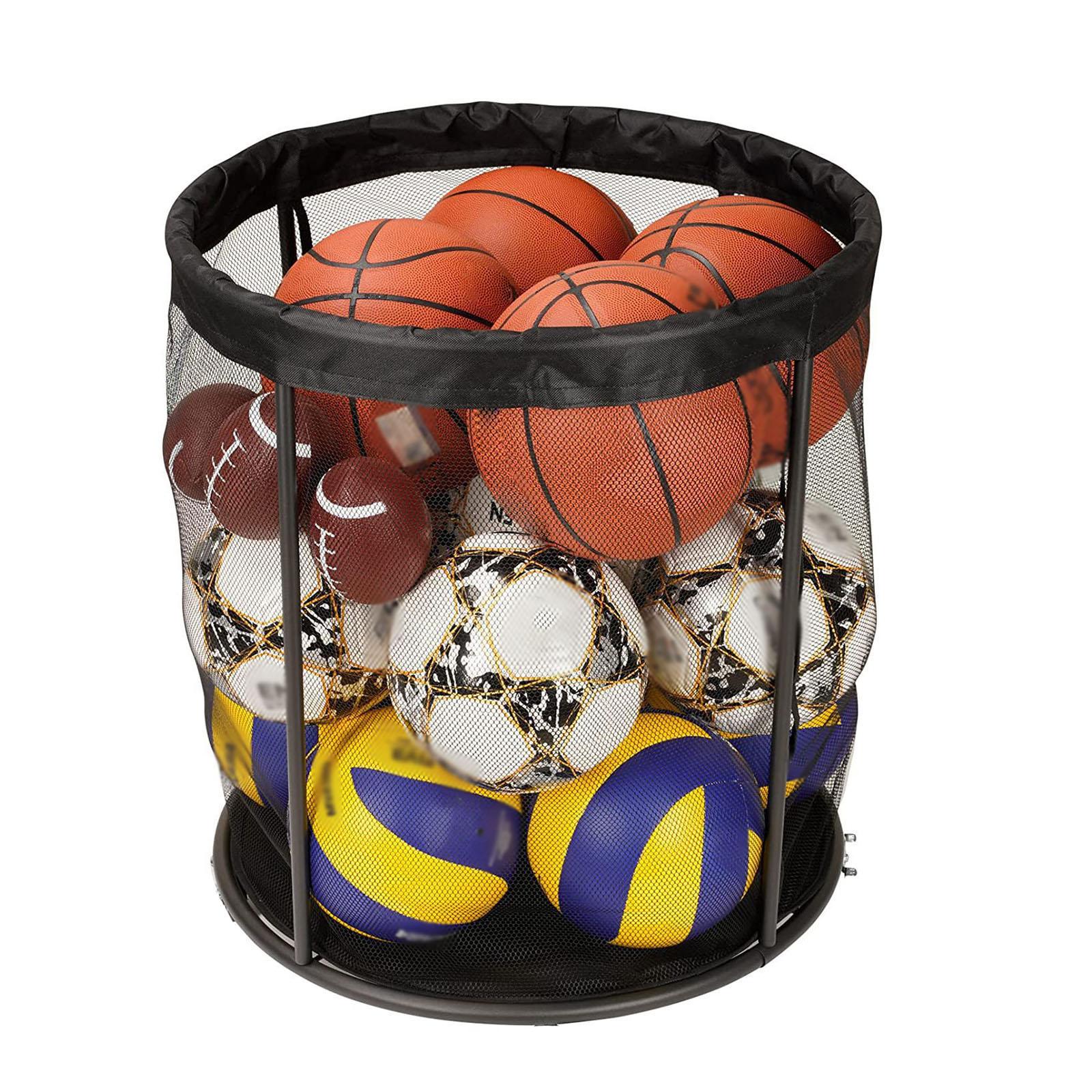 Basketball Netz Lagerung Organizer Wäschekorb Ball Halfter für Baseball,