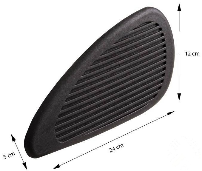 Refitting Fuel Tank for Retro Motorcycle Decorative Adhesive Fuel Tank Adhesive Rubber Sheath