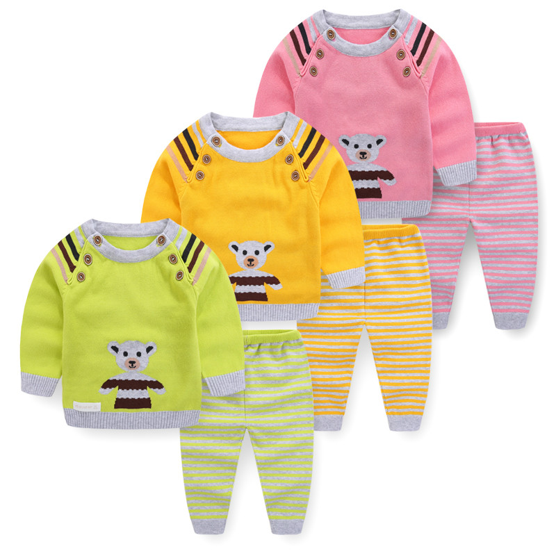 Cute cartoon pattern warm thick sweater