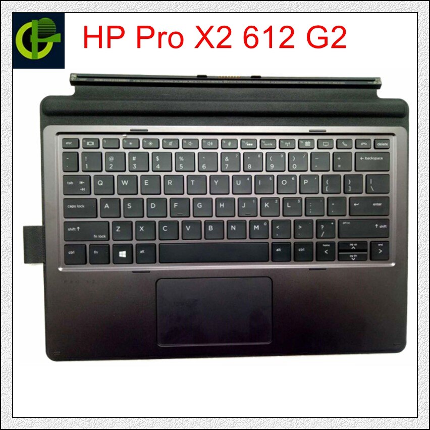 Palmrest - Clavier HSN-D06K - HSN-D06K pour HP Pro x2 612 G2