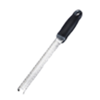 Rallador de acero inoxidable Zester 4 colores multifunción de quesos de limón Manual ralladores de cocina herramientas de clasificación: Black