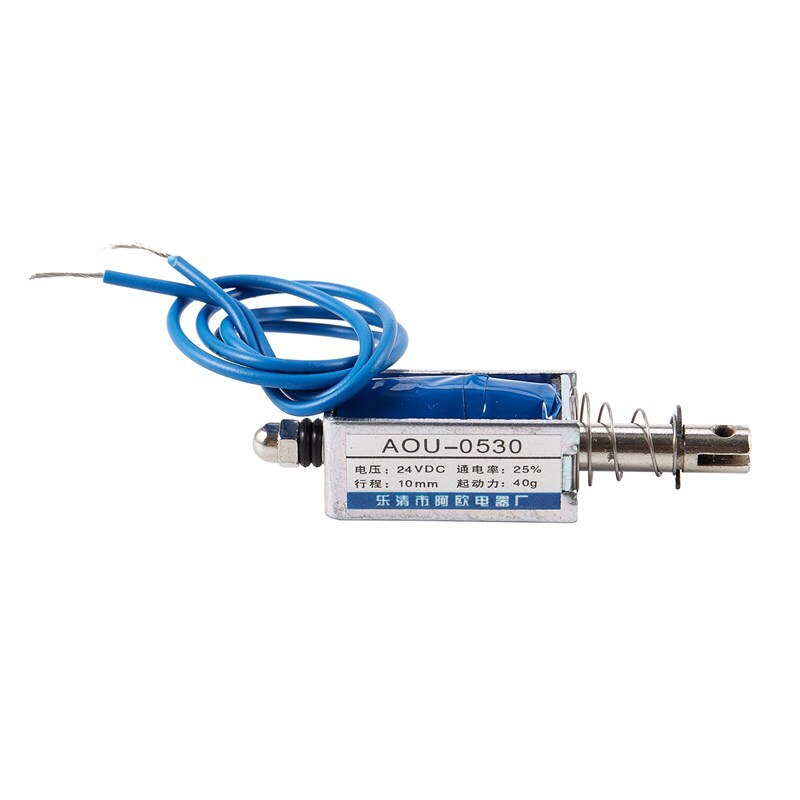 DC 24V Push-Pull Actuator Frame Type Elektromagneet Solenoid Elektrische Magneet