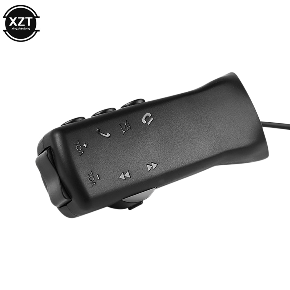 HD 7 Key Car Multifunction Steering Wheel Control Button for Car Radio DVD GPS Multimedia Navigation Head Unit Remote Controller