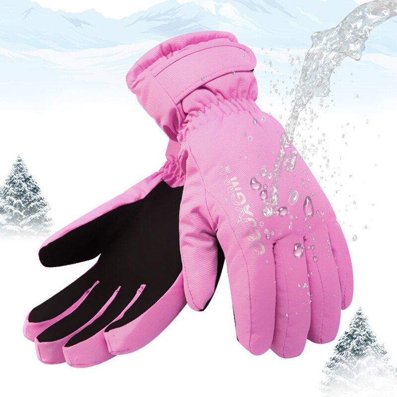 Vrouwen Ski Handschoenen Snowboard Handschoenen Sneeuwscooter Motorrijden Winter Handschoenen Winddicht Waterdicht Sneeuw Handschoenen