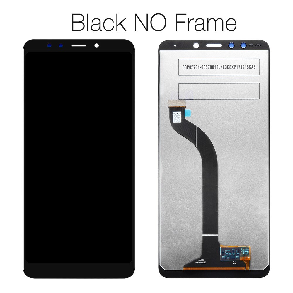 Originele Voor Xiaomi Redmi 5 Lcd Touch Screen Met Frame Digitizer Vergadering Voor Xiaomi Redmi 5 Display Te Vervangen Onderdelen: Black No Frame