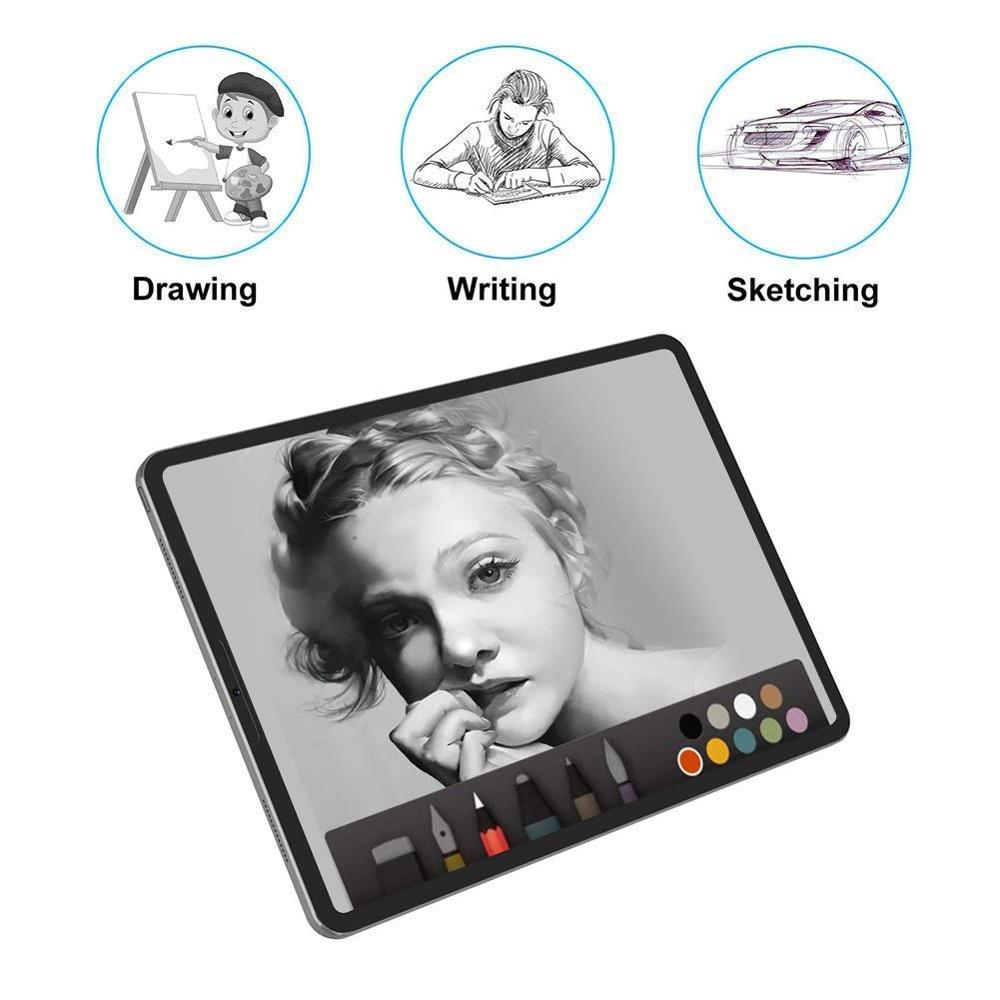 Paper Like Screen Protector Film For Samsung Galaxy Tab S7 Plus 12.4&#39;&#39; s7+ Matte PET Painting Write For SM-T970 T975 T975B 12.4