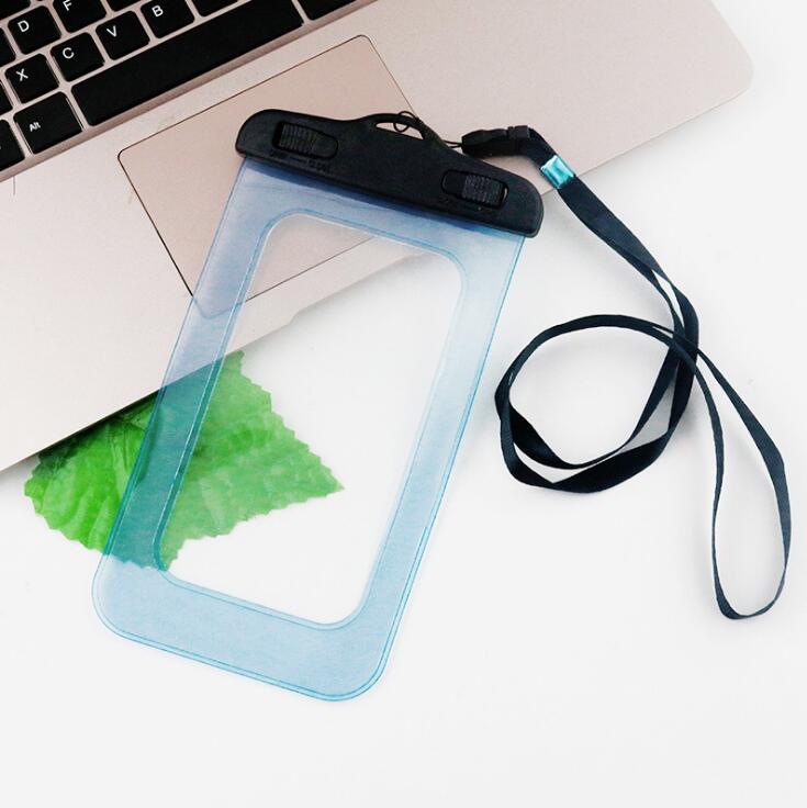 Accesorios para piscina bolsa impermeable para teléfono móvil, funda impermeable Universal portátil para exteriores, natación, esnórquel, deriva