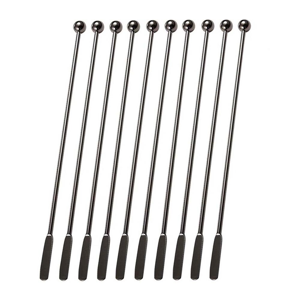 19 Cm Rvs Mengen Cocktail Stirrers Sticks Voor Wedding Party Bar Swizzle Drink Mixer Bar Muddler