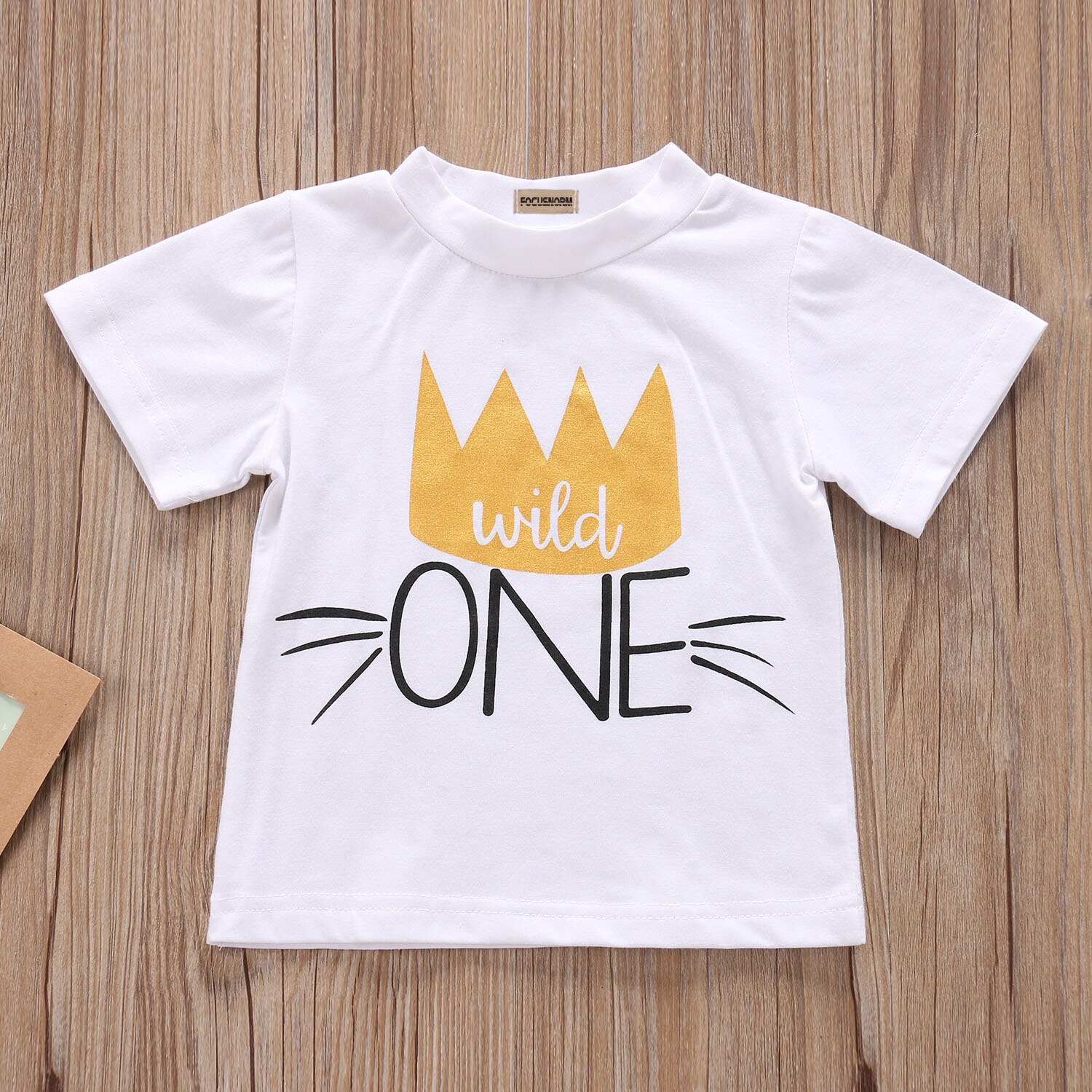 Baby T-Shirts Top Kleinkind Kinder Baby Jungen Mädchen Infant Baumwolle Kleidung Gedruckt Kurzen Ärmeln T-shirt Tops Bluse