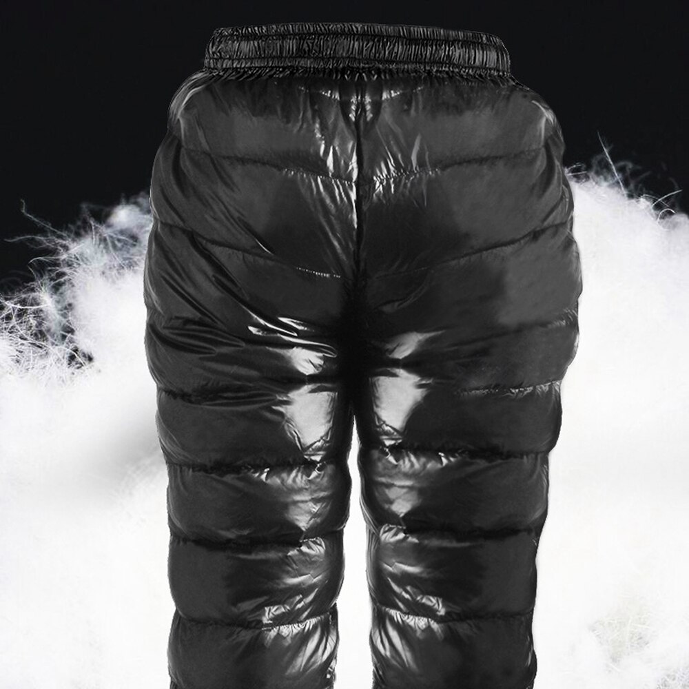 Pantalon thermique en duvet d'oie blanc, imperméable, pour Sports de plein air, voyage, alpinisme, Camping, Ski