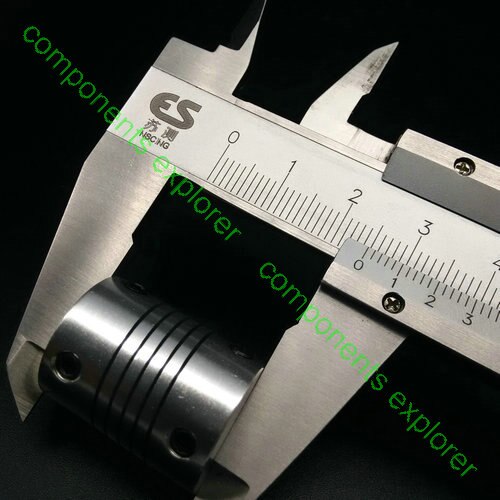 Flexibele Koppeling: 6.35mm tot 8mm, 1 stks/partij.