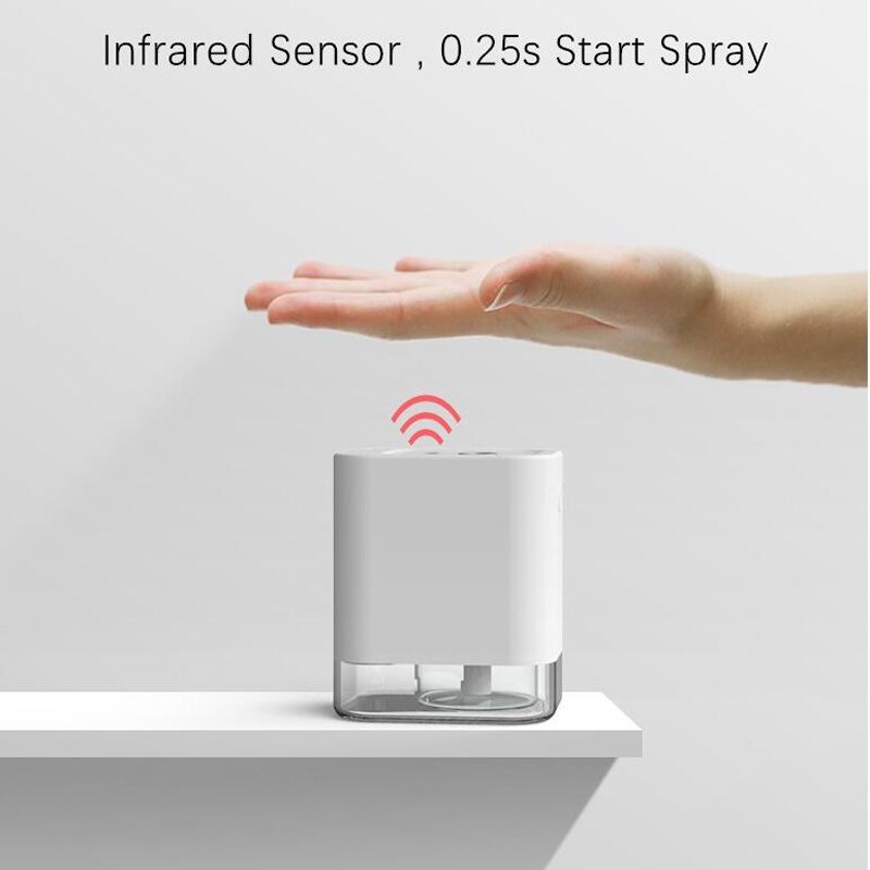 Automatic Intelligent Sensor Alcohol Sterilizer Dispenser Infrared Sensor Non-contact Spray Soap Dispenser Portable humidifier